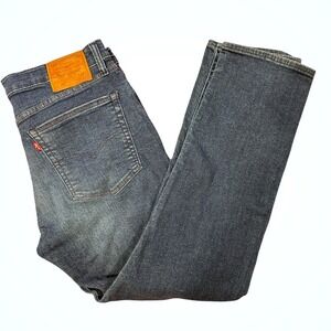 Vintage Levi's Premium‎ 502 Big E Jeans Men 36x32 Dark Wash Y2K Denim Pants NWOT
